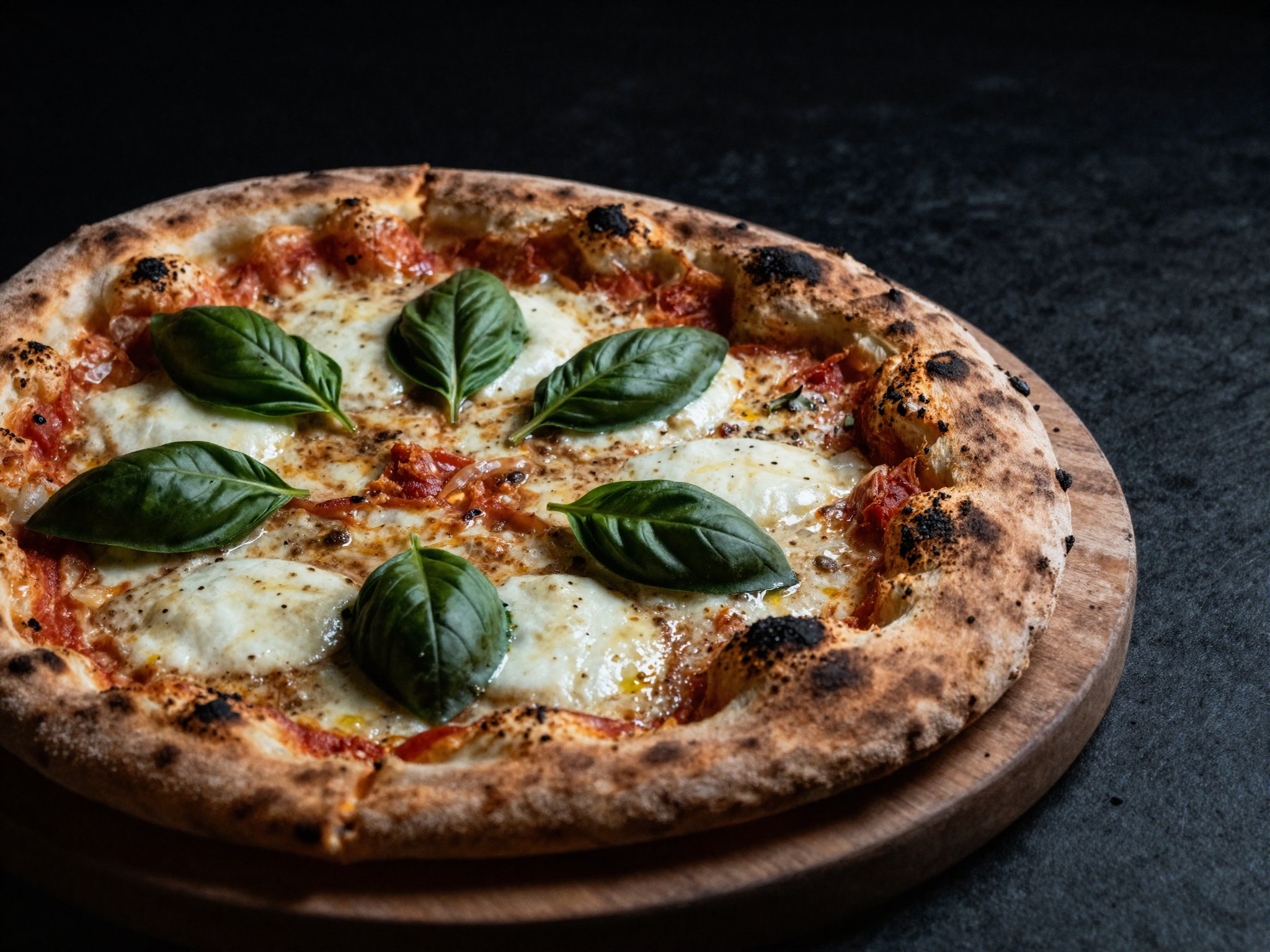 Autentikus nápolyi pizza a pulton